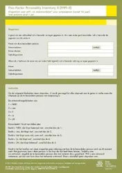 Omslag van Vragenlijst voor zelf- en anderoordelen van volwassenen (vanaf 16 jaar)