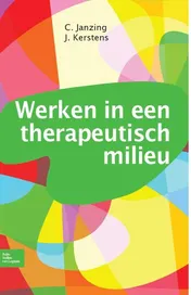 Omslag van Werken in een therapeutisch milieu