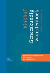 Omslag van Pinkhof geneeskundig woordenboek