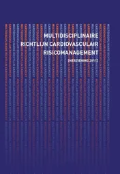 Omslag van Multidisciplinaire richtlijn cardiovasculair risicomanagement