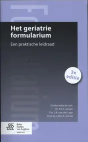 Omslag van Het geriatrie formularium