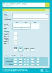 Omslag van Schlichting Test voor Taalbegrip - Scoreformulieren