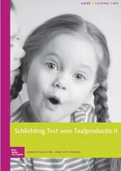 Omslag van Schlichting Test voor Taalproductie-II (Schlichting Taalproductie) - handleiding