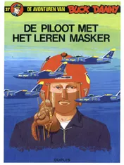 Omslag van De piloot met het leren masker