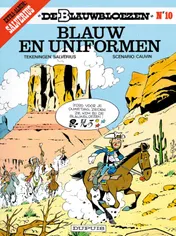 Omslag van Blauw en uniformen