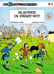 Omslag van Blauwen in zwart-wit