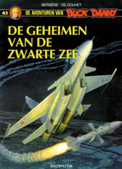 Omslag van Avonturen buck danny 45 geheimen zwarte