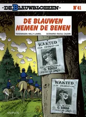 Omslag van De Blauwen nemen de benen
