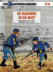 Omslag van De blauwen in de mist