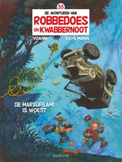 Omslag van De Marsupilami is woest