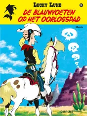 Omslag van De blauwvoeten op het oorlogspad