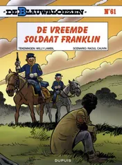 Omslag van De vreemde soldaat Franklin