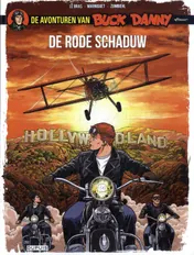 Omslag van De rode schaduw