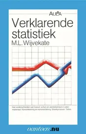 Omslag van Verklarende statistiek