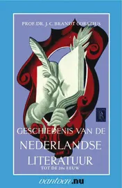 Omslag van Geschiedenis van de Nederlandse literatuur tot de 20e eeuw