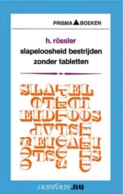 Omslag van Slapeloosheid bestrijden zonder tabletten