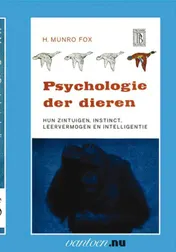 Omslag van Psychologie der dieren