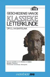 Omslag van Geschiedenis van de klassieke letterkunde