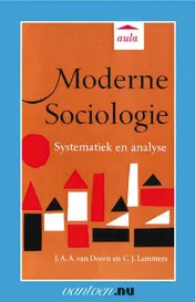 Omslag van Moderne Sociologie