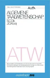 Omslag van Algemene taalwetenschap
