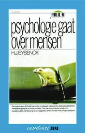 Omslag van Psychologie gaat over mensen