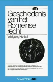 Omslag van Geschiedenis van het Romeinse recht