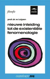 Omslag van Nieuwe inleiding tot de existentiële fenomenologie