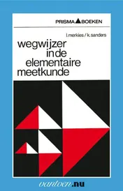Omslag van Wegwijzer in de elementaire meetkunde