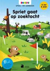 Omslag van Zoekboek - Spriet trekt erop uit