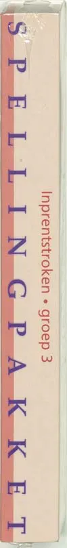 Omslag van Spellingpakket Inprentstroken