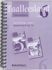 Omslag van Themapakket handleiding