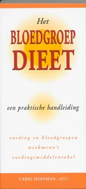 Omslag van Het bloedgroepdieet