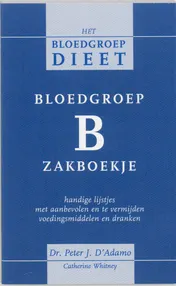 Omslag van Bloedgroep B zakboekje