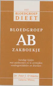 Omslag van Bloedgroep AB zakboekje
