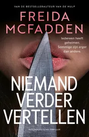 Omslag van Niemand verder vertellen