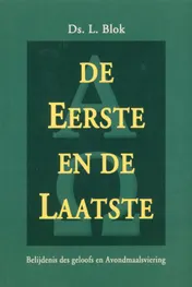 Omslag van De Eerste en de Laatste