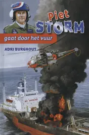 Omslag van Piet Storm gaat door het vuur