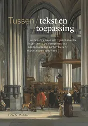 Omslag van Tussen tekst en toepassing