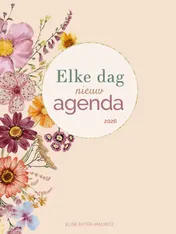 Omslag van Elke dag nieuw agenda 2026