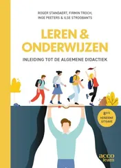 Omslag van Leren & onderwijzen - Inleiding tot de algemene didactiek