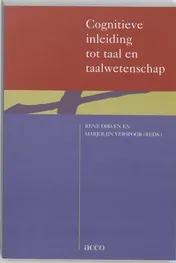 Omslag van Cognitieve inleiding tot taal en taalwetenschap