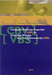 Omslag van Competite-Belevings-Vragenlijst (CBV) en Vragenlijst Beleving voor een sportwedstrijd (VBS)