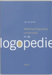 Omslag van Wetenschappelijk onderzoek in de logopedie