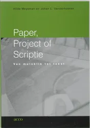 Omslag van Paper, project of scriptie