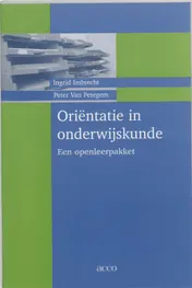 Omslag van Orientatie in onderwijskunde