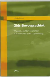 Omslag van Gids Beroepsethiek. Waarden, rechten en plichten in psychotherapie en hulpverlening