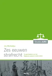 Omslag van Zes eeuwen strafrecht