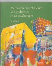Omslag van Methoden en technieken van onderzoek in de psychologie