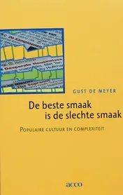 Omslag van De beste smaak is de slechte smaak