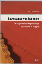 Omslag van Bouwstenen van het recht